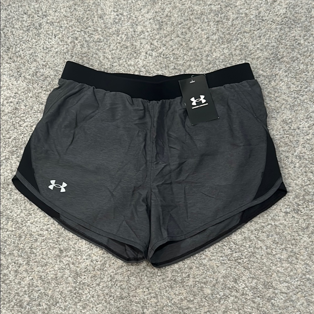 NWT Under Armour Gray Athletic Shorts - Picture 1 of 8